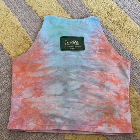 X When We All Vote Sorbet Tie Dye Tank 
DANZY - Picture 6 of 7